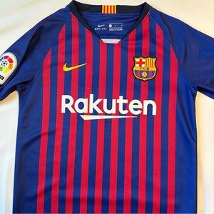 Youth Barcelona F.C. Messi Jersey | Nike | Youth M